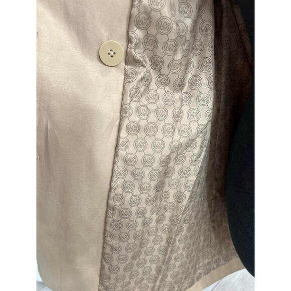 Michael Kors double breasted cotton trench coat with hood & gold buttons SizePXS - Picture 4 of 11
